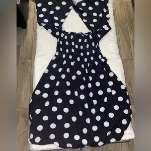 Off the shoulder dress